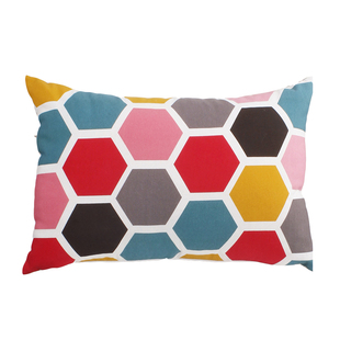 莫莎抱枕套不含芯正方形沙发靠垫套床头靠枕套客厅大号靠背套定做