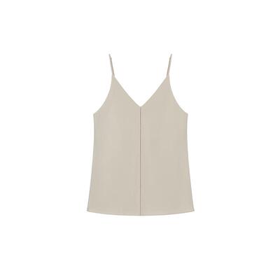 内外真丝V领吊带女士上衣柔软高级感内搭日常春夏NEIWAI241WB3101