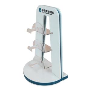 建行眼镜架亚克力有机桌面台牌定制新款6s标识支老花镜展示放置