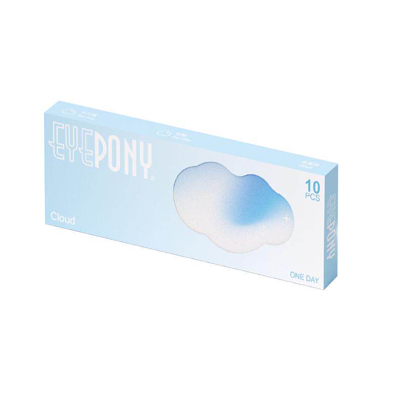 EYEPONY云系列日抛10片*3云朵懒懒隐形眼镜