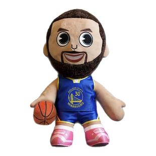 王牌化身正版NBA库里AI发声毛绒玩具手办公仔潮玩摆件