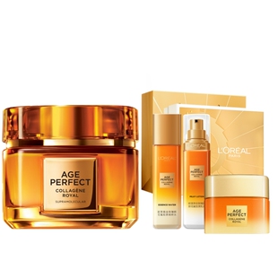 【3·8抢先购】欧莱雅第四代小蜜罐面霜胶原紧致抗皱礼盒秋冬滋润