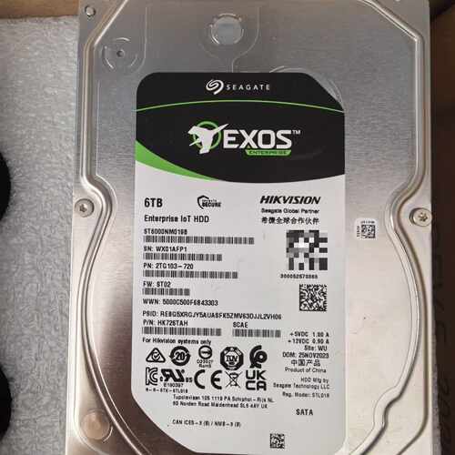 希捷Exos 6TB企业级硬盘ST6000NM019B—议价
