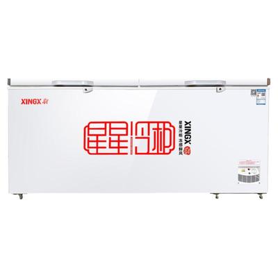 星星冰柜直冷全冷冻卧式
