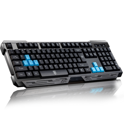 德意龙电脑无线键盘机械手感