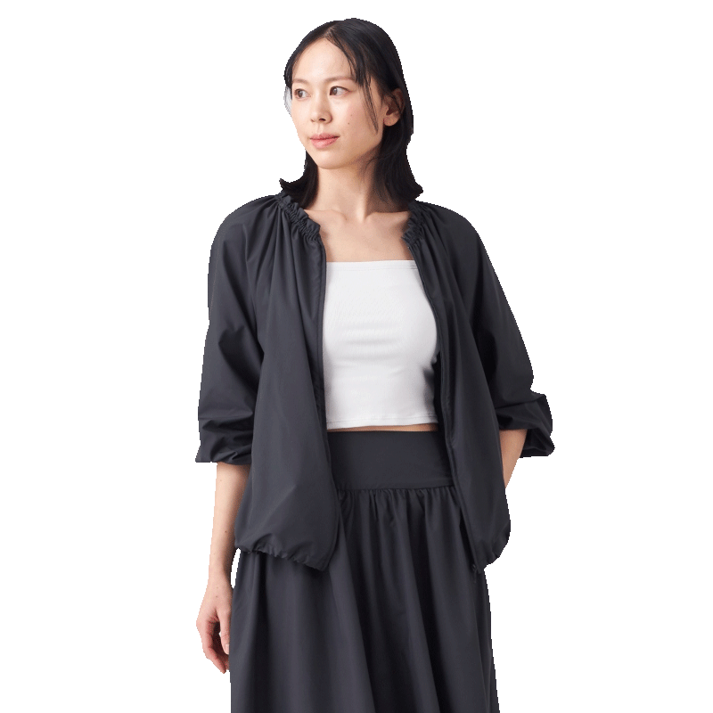 Chacott体服 BALANCE防UV休闲适宜短款外套女日系轻奢ONWARD