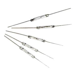 Y213白色 干簧管 磁控开关 2*14mm  常开 磁感应开关 一件10只