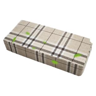 亚麻枕头护颈枕成人枕头夏凉枕头枕美容院硬枕单人枕头午休枕便携