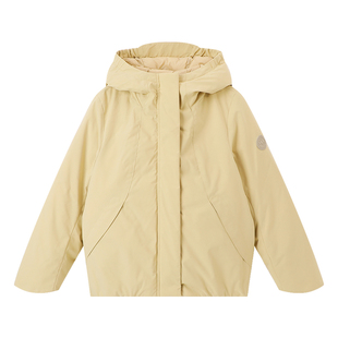 布丁哈鲁冬装童装女童加厚外套2025秋冬款儿童年服三防羽绒服