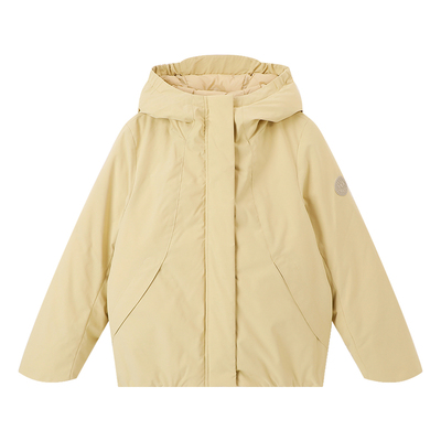 布丁哈鲁冬装童装女童加厚外套2025秋冬款儿童保暖三防羽绒服