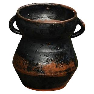 仿古花瓶陶瓷摆件静物写生手工粗陶花瓶森系田园花器摆件多肉花器