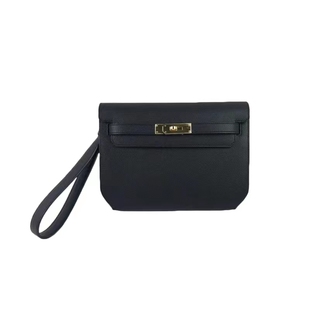 2026新款真皮凯莉包腋下包复古邮差包大容量高级感手提单肩斜挎包