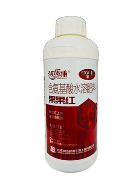 贝乐康叶面肥果果红上色增甜提质
