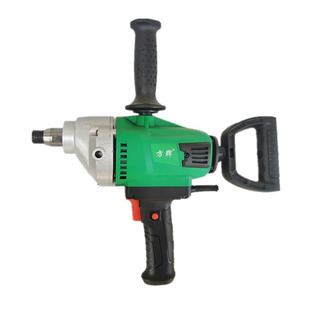 方牌水钻打灰机打孔钻机混凝土腻子粉搅拌机大功率工业打灰搅灰钻