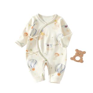 新生婴儿衣服秋季连体衣纯棉a类三月龄宝宝秋装早秋婴幼儿59码