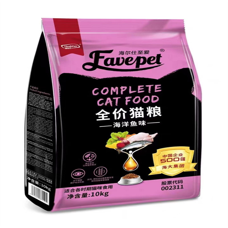 助消化海尔仕猫粮美毛去泪痕