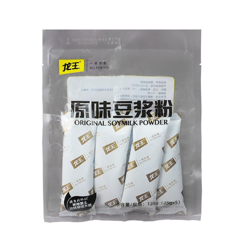 龙王速溶脱皮豆浆粉800g