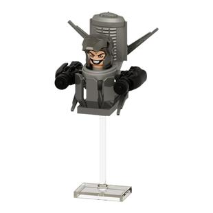 中国积木第三方创意摄像人VS宇航战机士兵马桶人益智拼装积木玩具