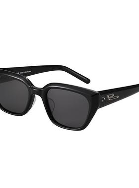 普莱斯复古猫眼偏光防紫外线墨镜