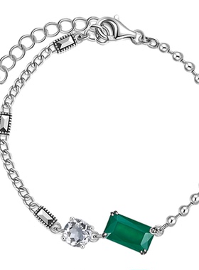 曼古银翡冷翠之夜女士手链