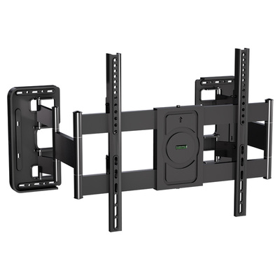 超薄大承重嵌入式电视伸缩挂架