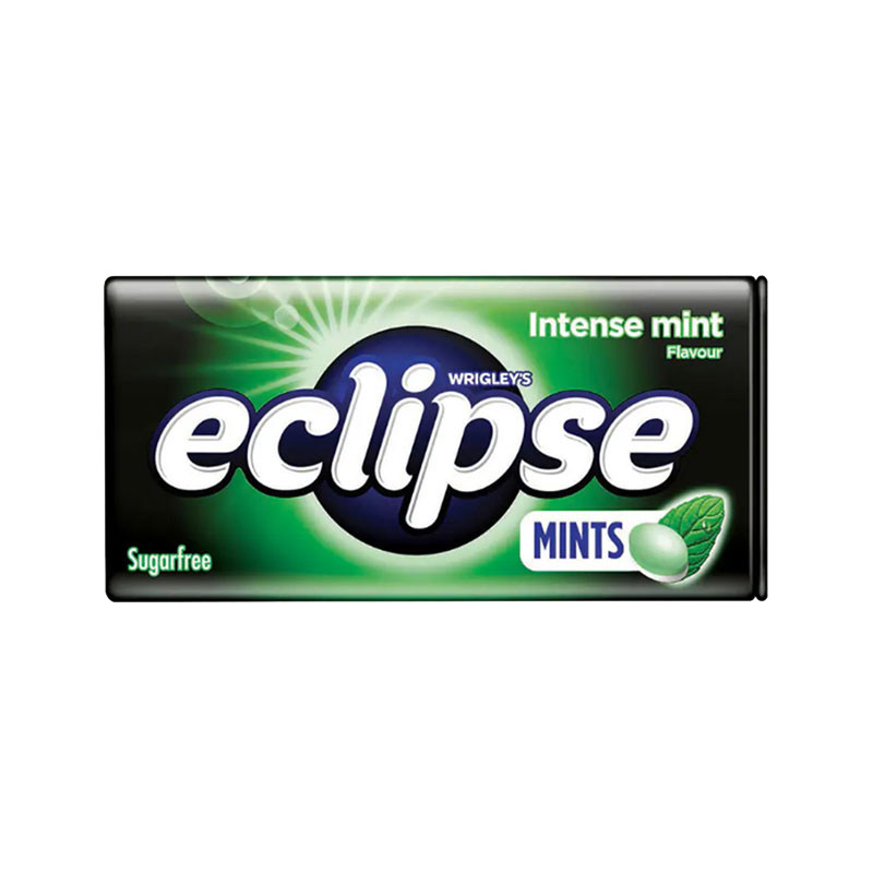 香港糖果美国eclipse易极无糖薄荷糖润喉糖护嗓提神清刘亦菲