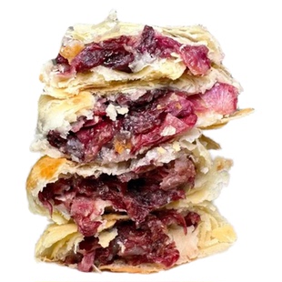 整箱云南古城木老爷鲜花饼总店不添加现烤短保纯手工玫瑰花鲜花饼