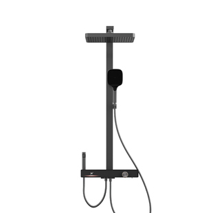 Haier/海尔增压钢琴按键淋浴器花洒套装家用精铜卫浴高压喷头