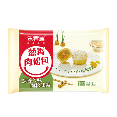 葱香肉松包350g卡通包子