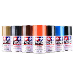 田宫模型消光光泽油漆喷罐TS57-S102 军事迷彩上色高达喷漆