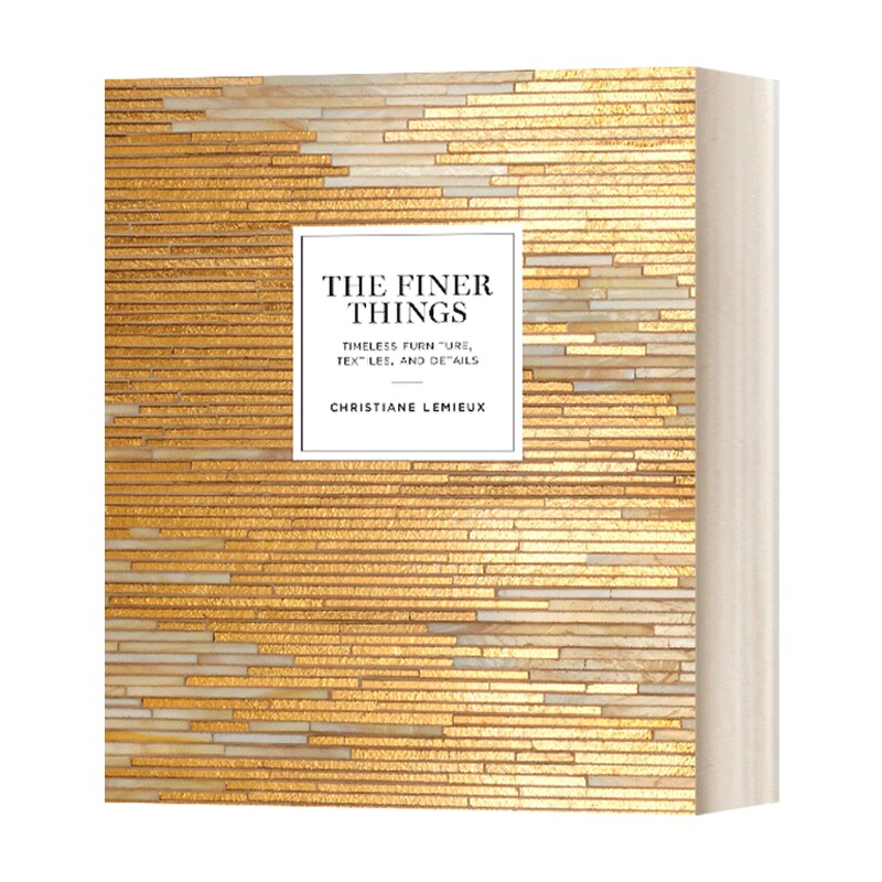 英文原版 The Finer Things 更精细的东西 精装 英文版 进口英语原版书籍