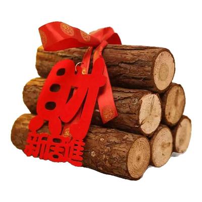 乔迁之喜木柴进宅新屋大吉摆件柴火入宅仪式装饰新居搬家布置用品