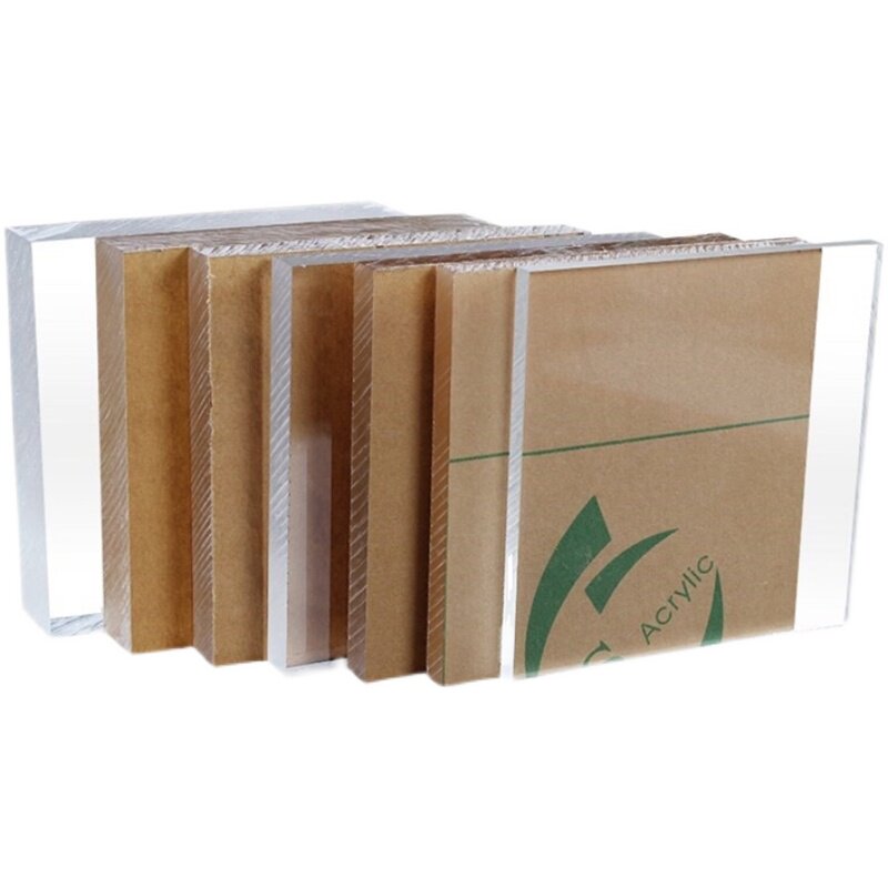 亚克力透明1.2*2.4有机玻璃板整板大厚板加工批发透光乳白色定制