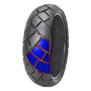 朝阳摩托车半热熔轮胎ADV拉力胎全地形龟背胎菠萝防滑真空胎17寸