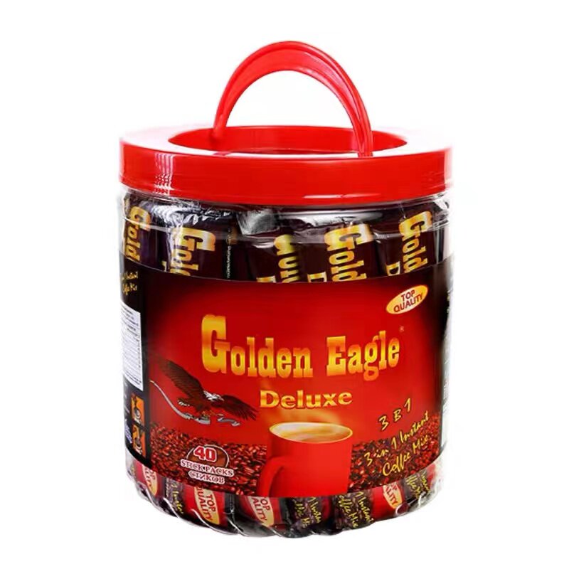 大鹰品牌咖啡礼品桶装俄罗斯独立
