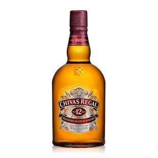Chivas芝华士12年威士忌英国苏格兰进口洋酒调酒烈酒500ml*2瓶