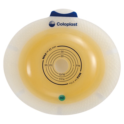 康乐保二件式造口凸面底盘11035