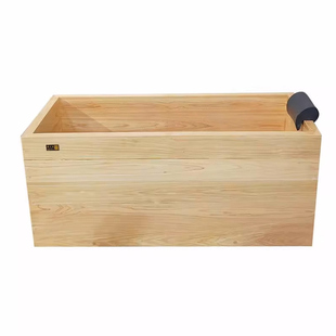 杉琦进口桧木浴缸木质泡澡木桶沐浴桶洗澡桶澡日式盆成人家用浴盆