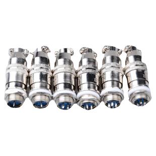 XS12电源连接器/XS10/XS16航空插头插座 2芯3芯4芯5芯6芯7芯孔针