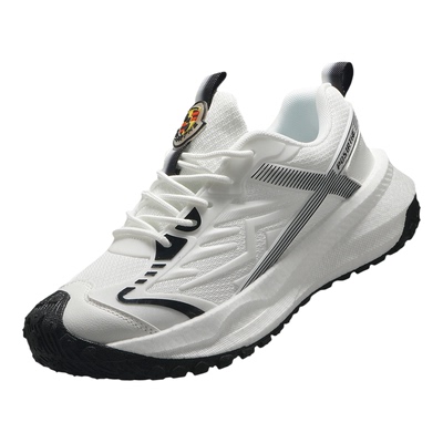 厚底轻便登山鞋网面透气越野鞋