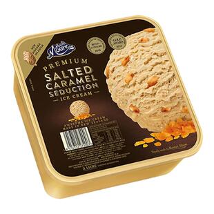 玛琪摩尔新西兰进口冰淇淋经典美式海盐焦糖冰激凌大桶家庭装批发
