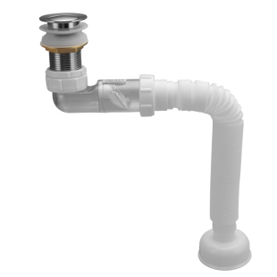 潜水艇洗手盆下水管神器排水管道防臭器洗脸池面盆台盆配件横排式