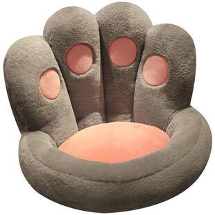 榻榻米坐垫靠背一体地上蒲团日式可爱懒人坐墩卧室家用屁股软垫子