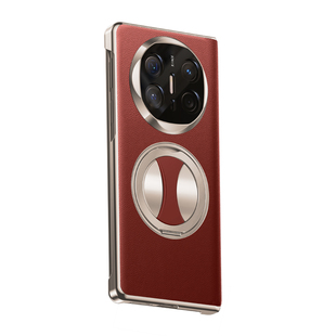 【360°旋转隐形腕带支架壳】适用于华为Matex6手机壳新款折叠屏真皮x5全包磁吸高端支点保护套超薄商务男女