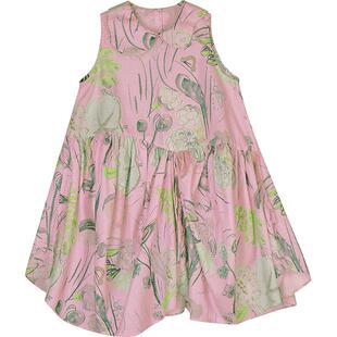 江南布衣童装连衣裙多色纯棉印花公主裙轻薄夏女童儿童jnbybyjnby