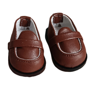 20CM棉花娃娃玩偶鞋偶像明星制服鞋娃用配饰小皮鞋20厘米公仔鞋子