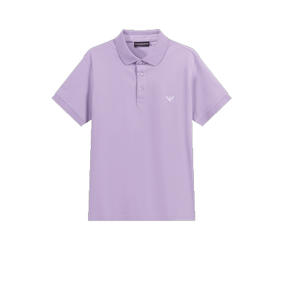 阿玛尼棉质短袖POLO衫