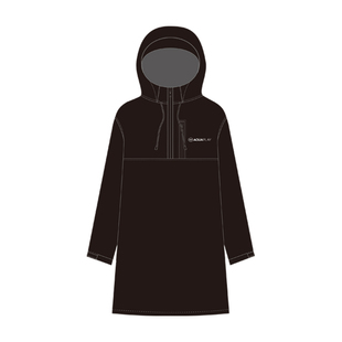 AquaPlay黑色成人潜水斗篷冬季户外冲浪披风风衣防水防风游泳浴巾