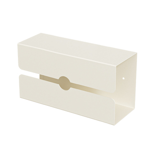 镜柜下洗脸巾收纳盒卫生间壁挂式棉柔纸巾盒浴室置物架磁吸可拆卸