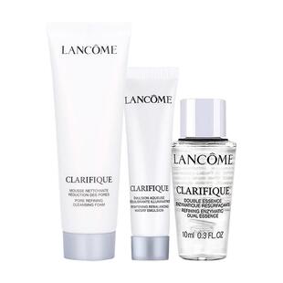 【正品行货】兰蔻净澈焕肤亮白极光洗面奶爽肤水乳液小样旅行套装